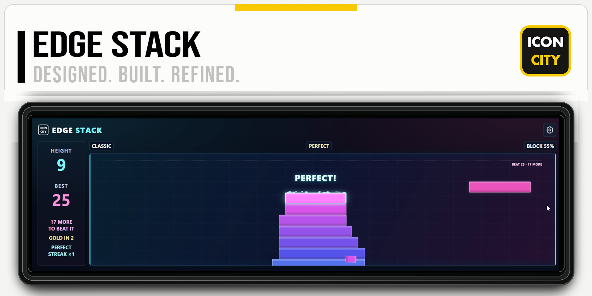 Edge Stack XE widget artwork