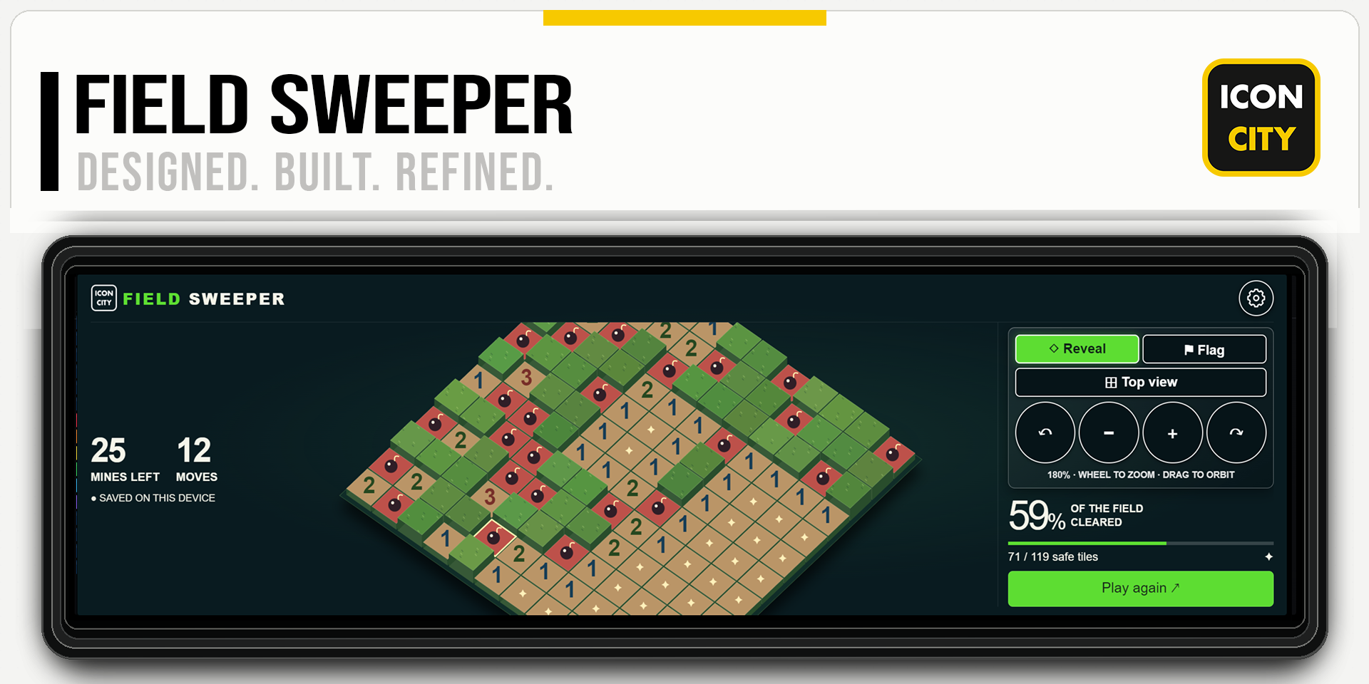 FIELD SWEEPER XE widget artwork
