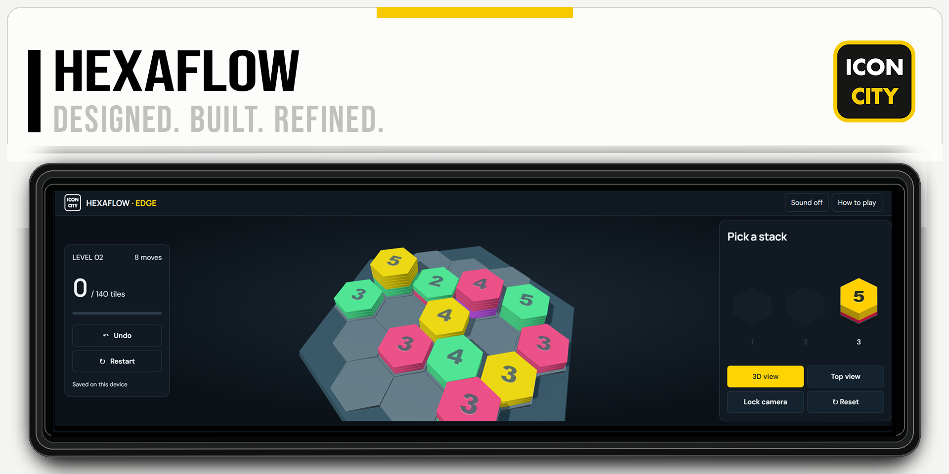 Hexaflow XE widget artwork