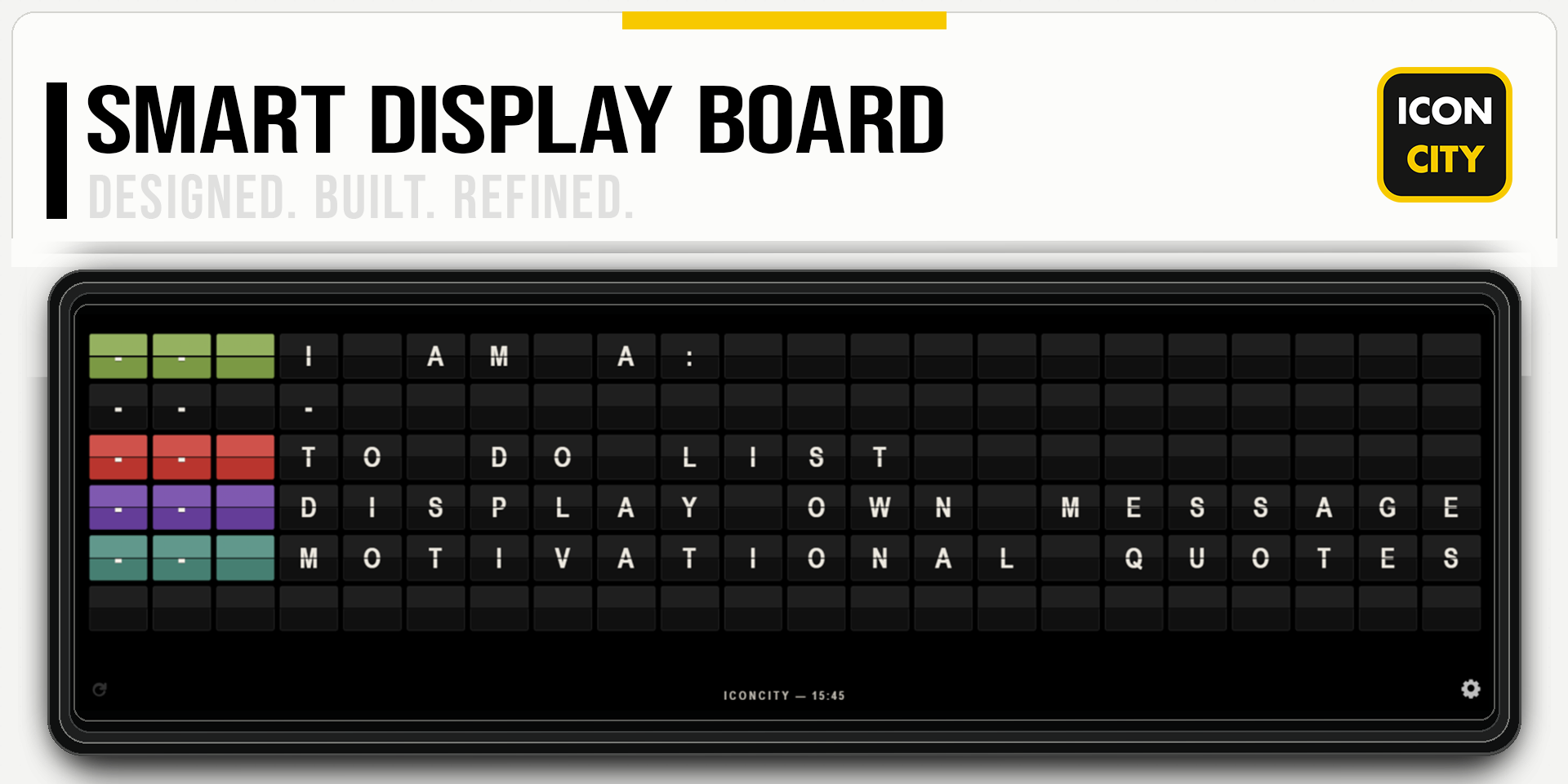 Smart Display Board XE widget artwork